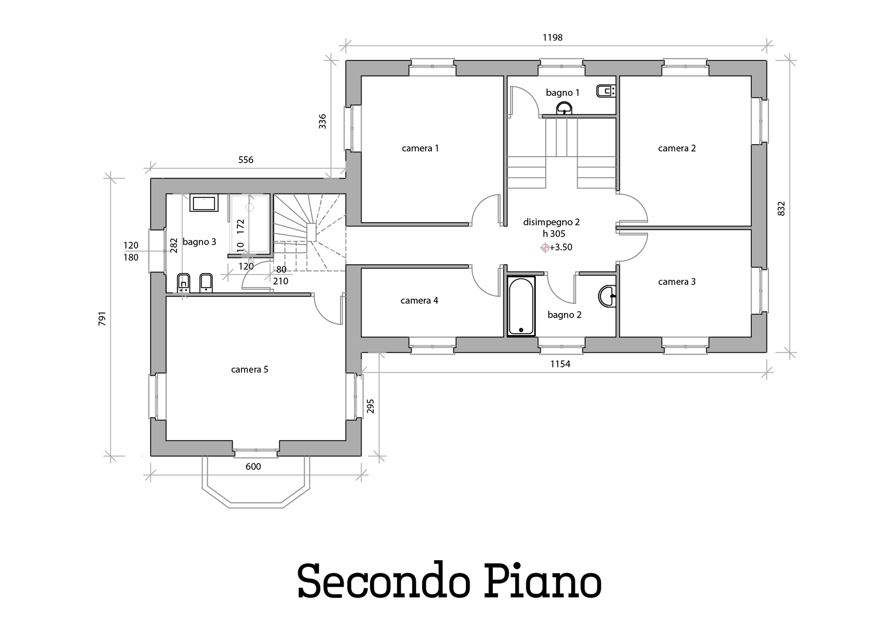 Villa Rosa Lago Maggiore Secondo Piano