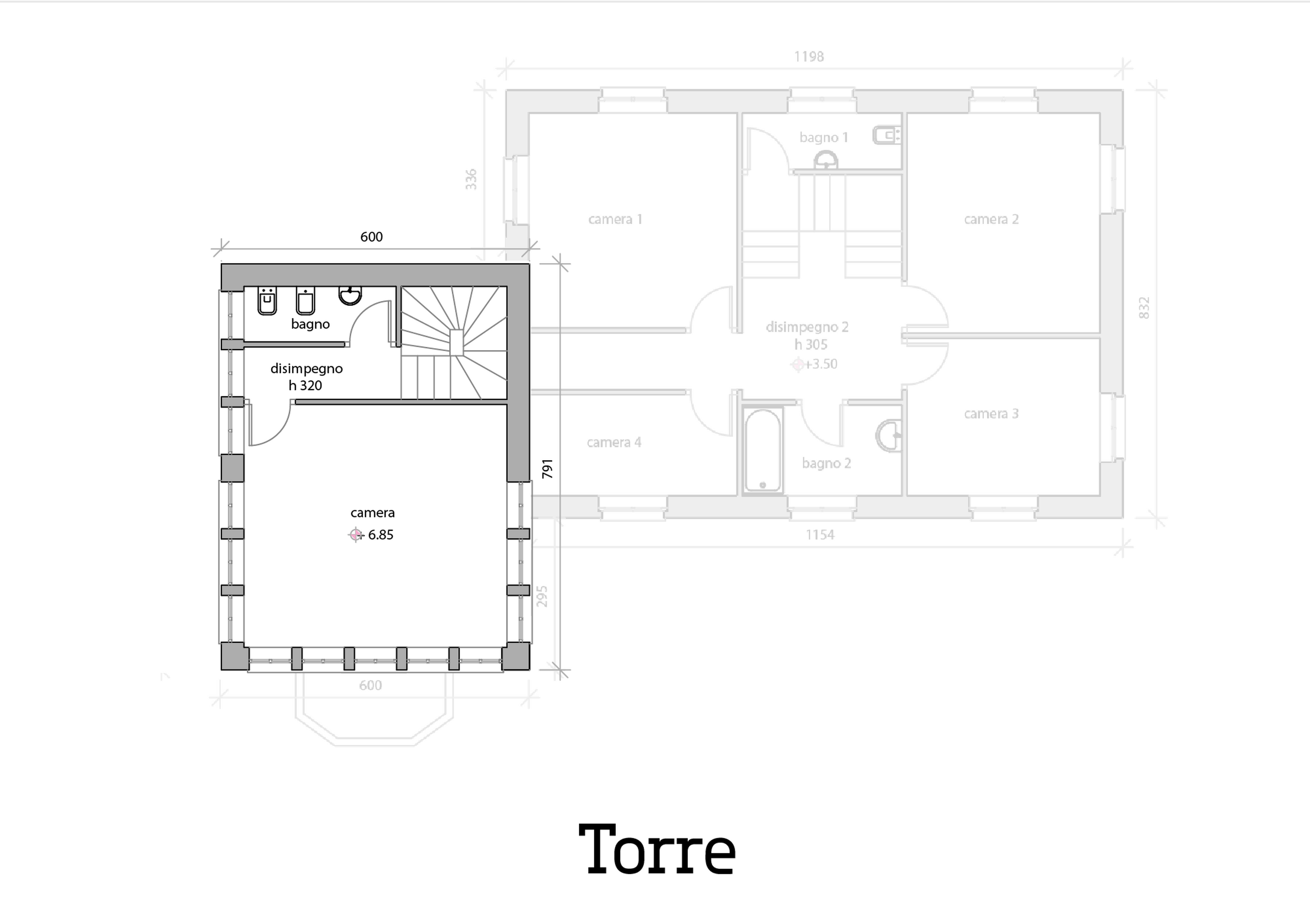 Villa Rosa Lago Maggiore Torre